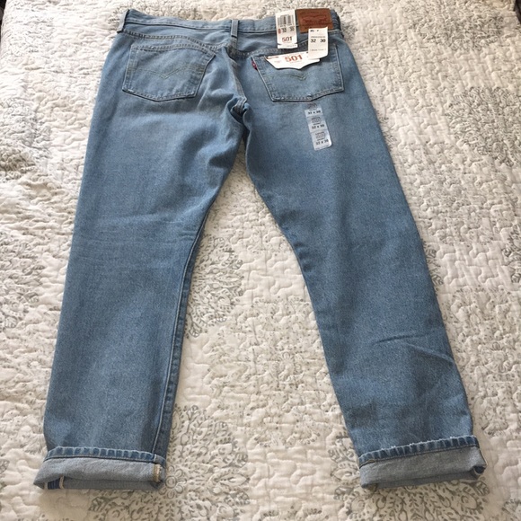 New Levi’s 501 Skinny High Waist Selvedge Jeans - Picture 3 of 8
